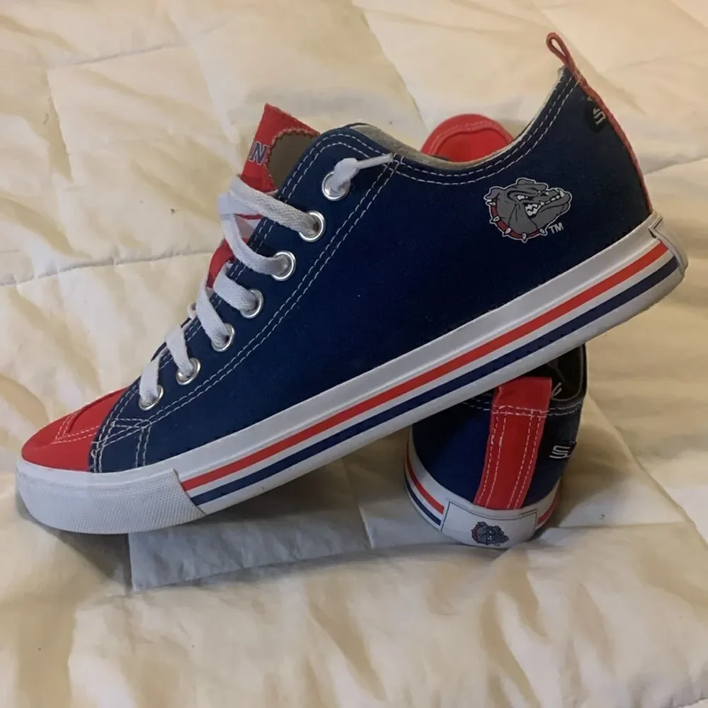 GONZAGA, sneakers by SKICKS,. Near new, unisex, men’s 9 women’s 11